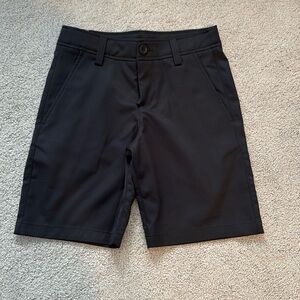 EUC Boys’ Under Armour Match Play Shorts Black Sz YXS